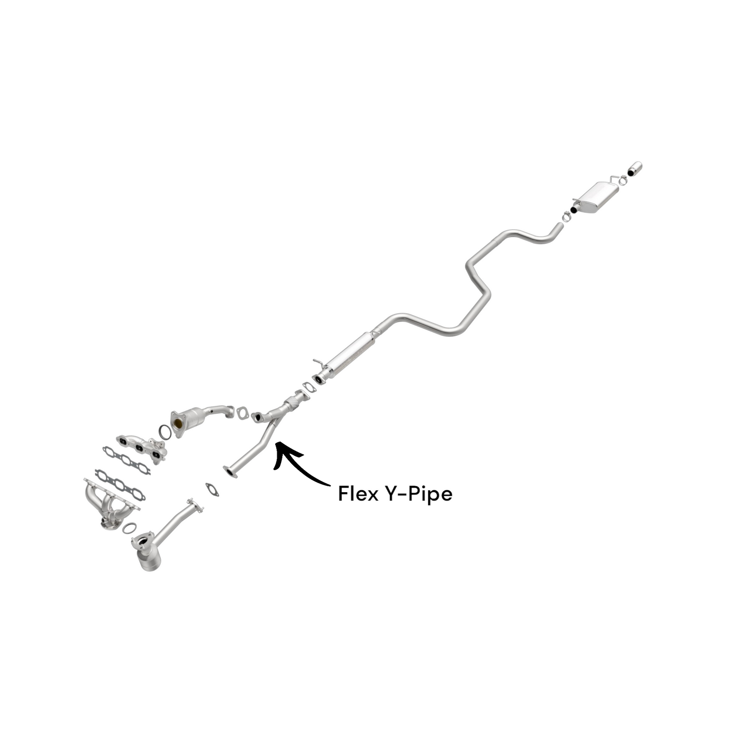 Chevrolet Malibu 3.5L (2004) Front Flex Y-Pipe