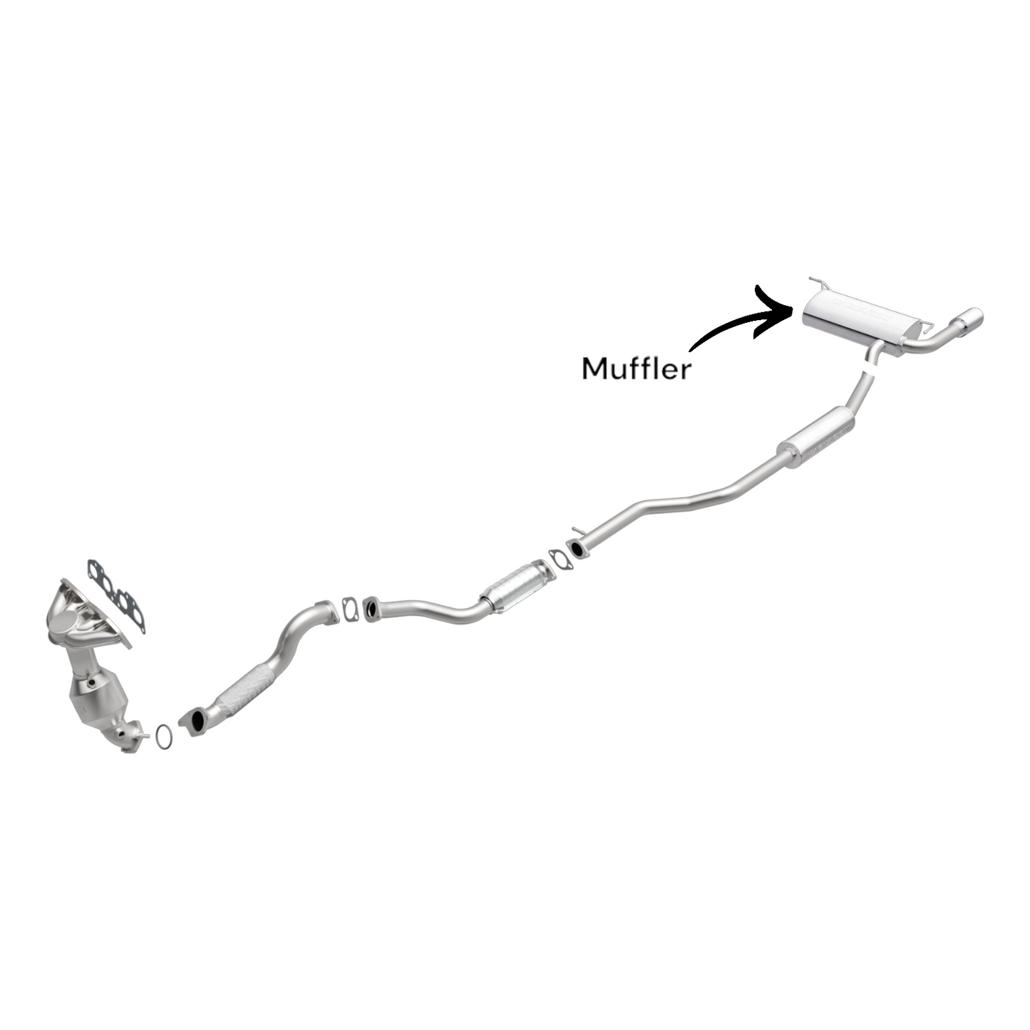 50359 - Nissan Rogue Select 2.5L (2014-2015) V4 Muffler