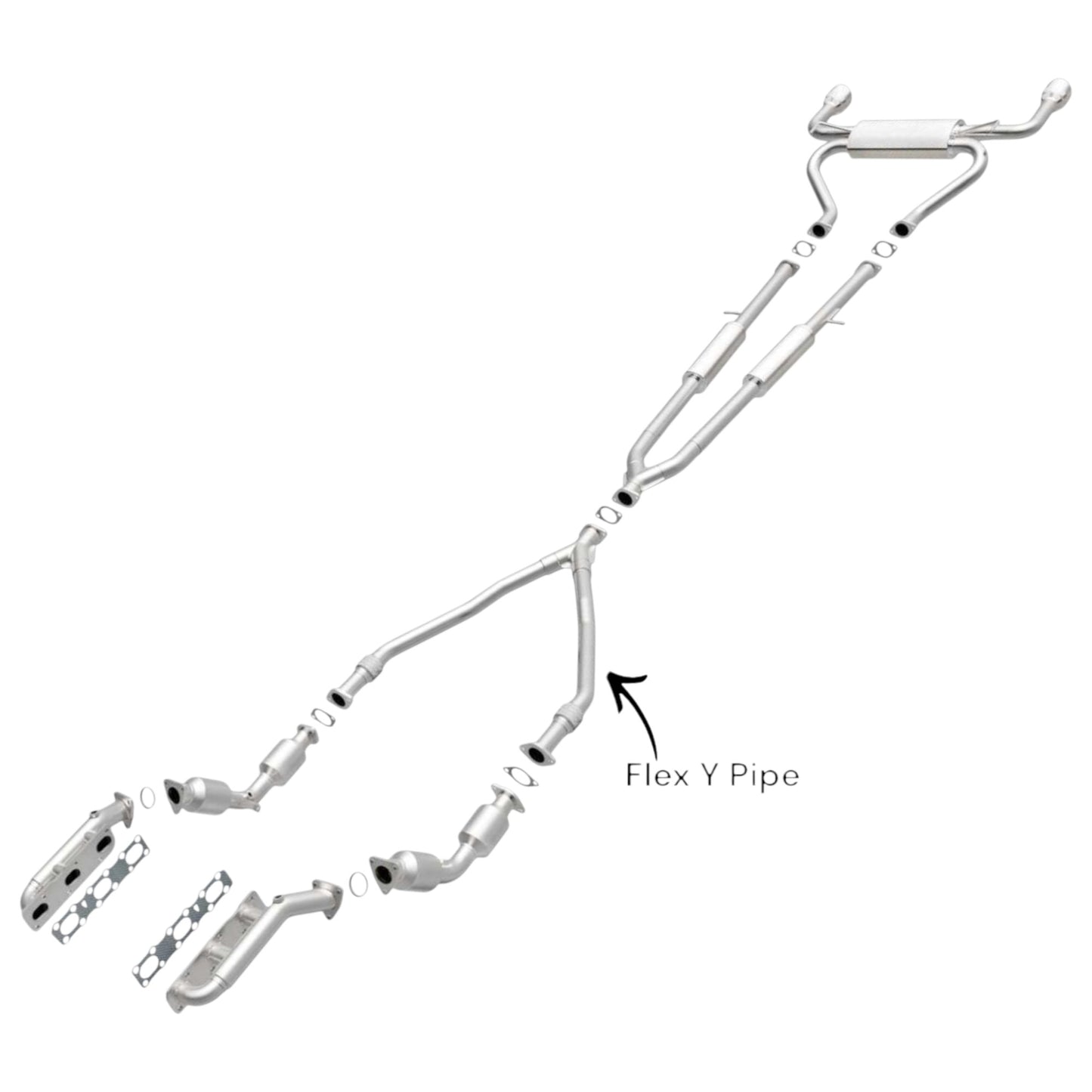 Infiniti EX35 3.5L 2008-2012 Flex Y Pipe