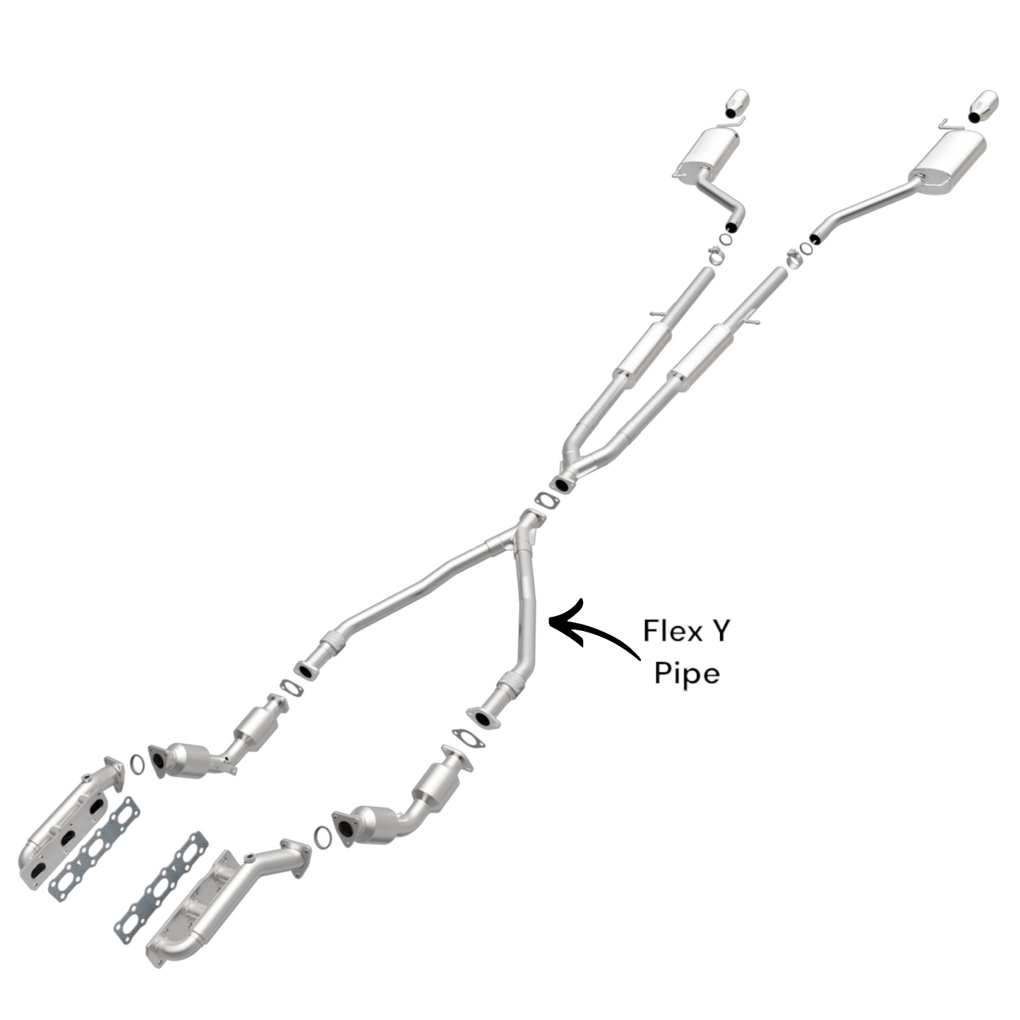 Infiniti M35 3.5L 2006-2010 Flex Y Pipe