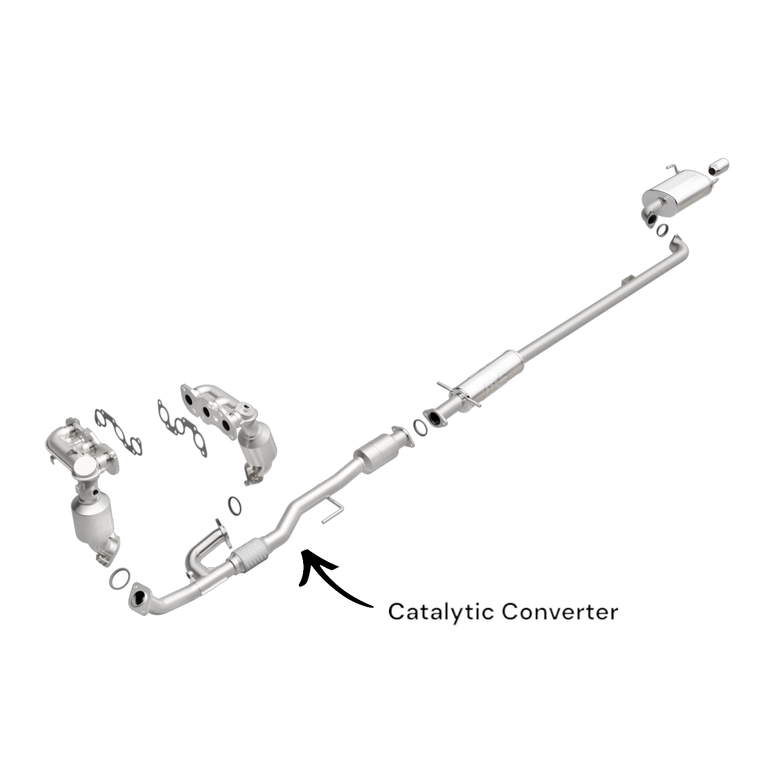 Lexus ES330 3.3L (2004-2006) & Toyota Camry 3.3L (2004-2006) & Toyota Solara 3.3L (2004-2008) Catalytic Converter
