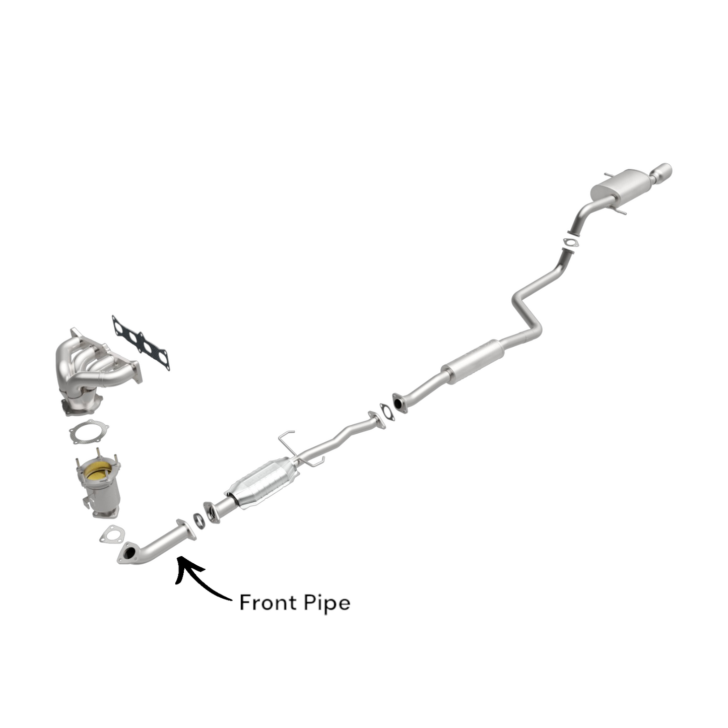 Mazda Protege 1.6L (1999-2001) Front Pipe