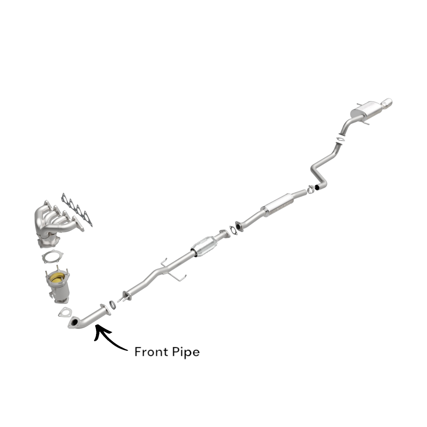 Mazda Protege 2.0L (2001-2003) Front Pipe