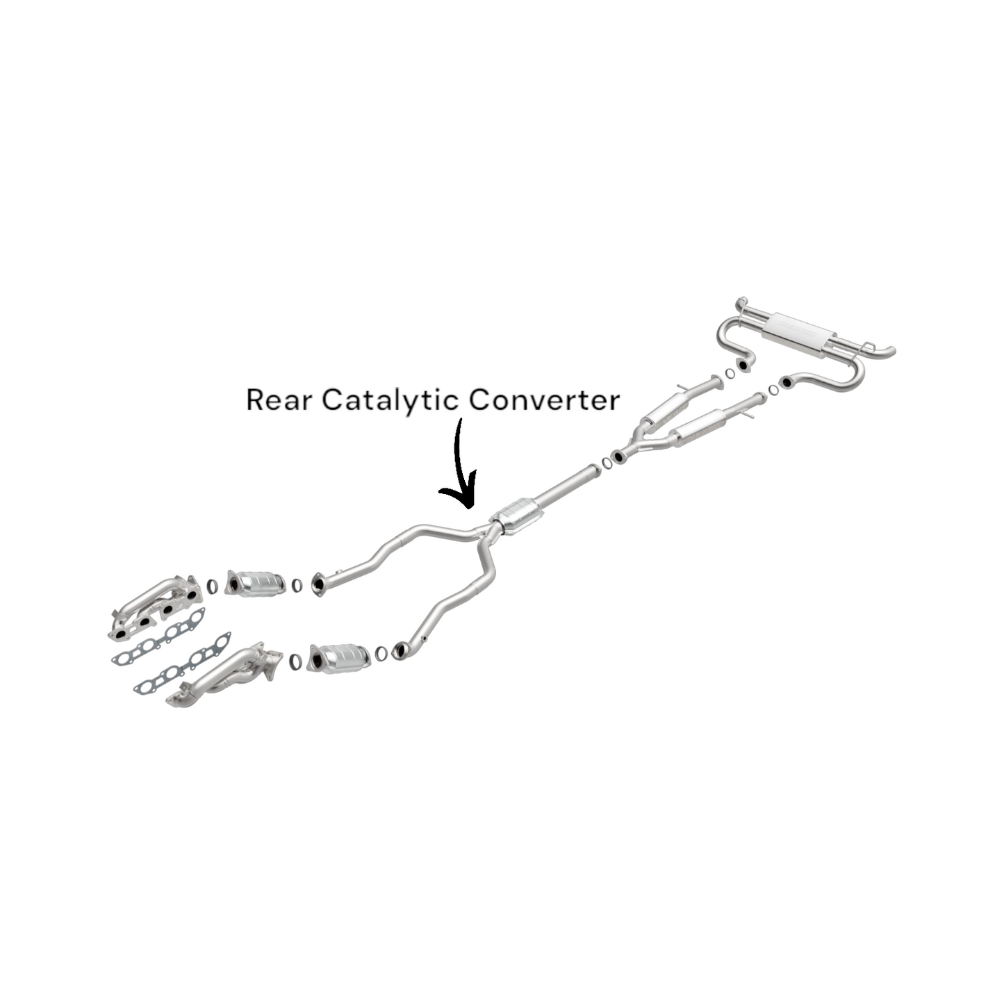 Lexus SC430 4.3L (2002-2010) Rear Catalytic Converter