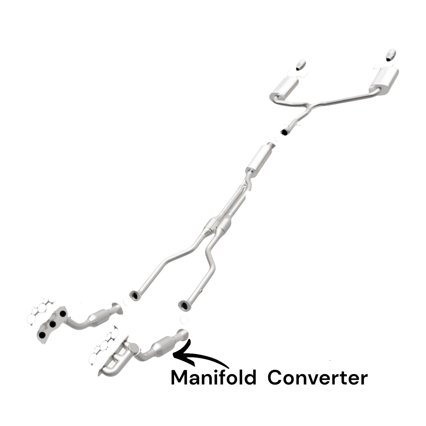 Lexus IS250 2.5L (2006-2012) (RWD) Left Side Manifold Converter
