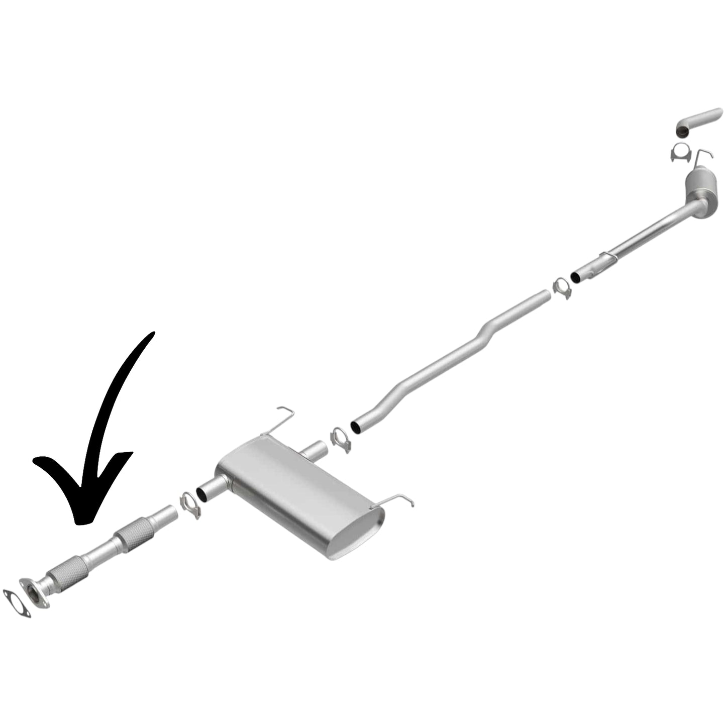 Ford Windstar 3.8L (1995-2003) Front Flex Pipe