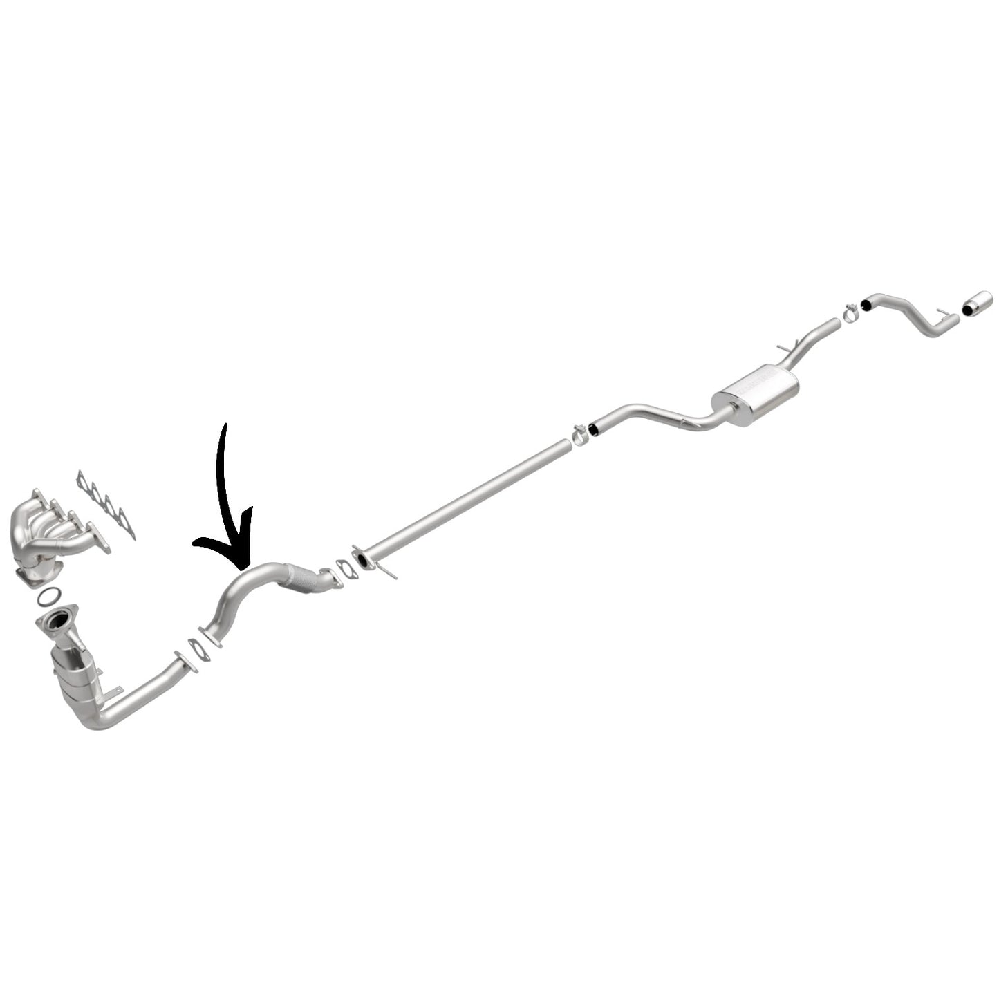 Ford Focus 2.0L (2000-2004) (DOHC) Front Flex Pipe