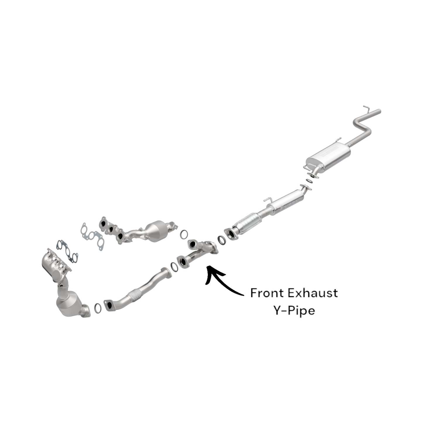 Toyota Sienna 3.3L (2004-2006) V6 Front Exhaust Y-Pipe