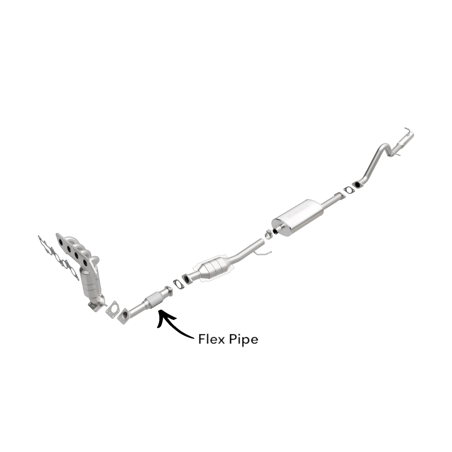 Ford Escape 2.3L (2005-2008) V4 Flex Pipe