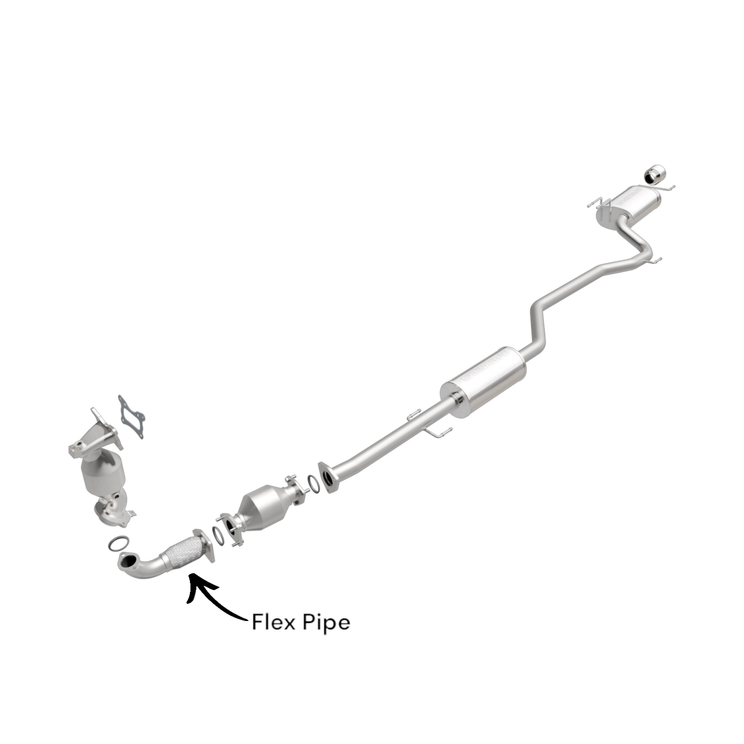 Honda Accord 2.4L (2008-2012) Front Flex Pipe