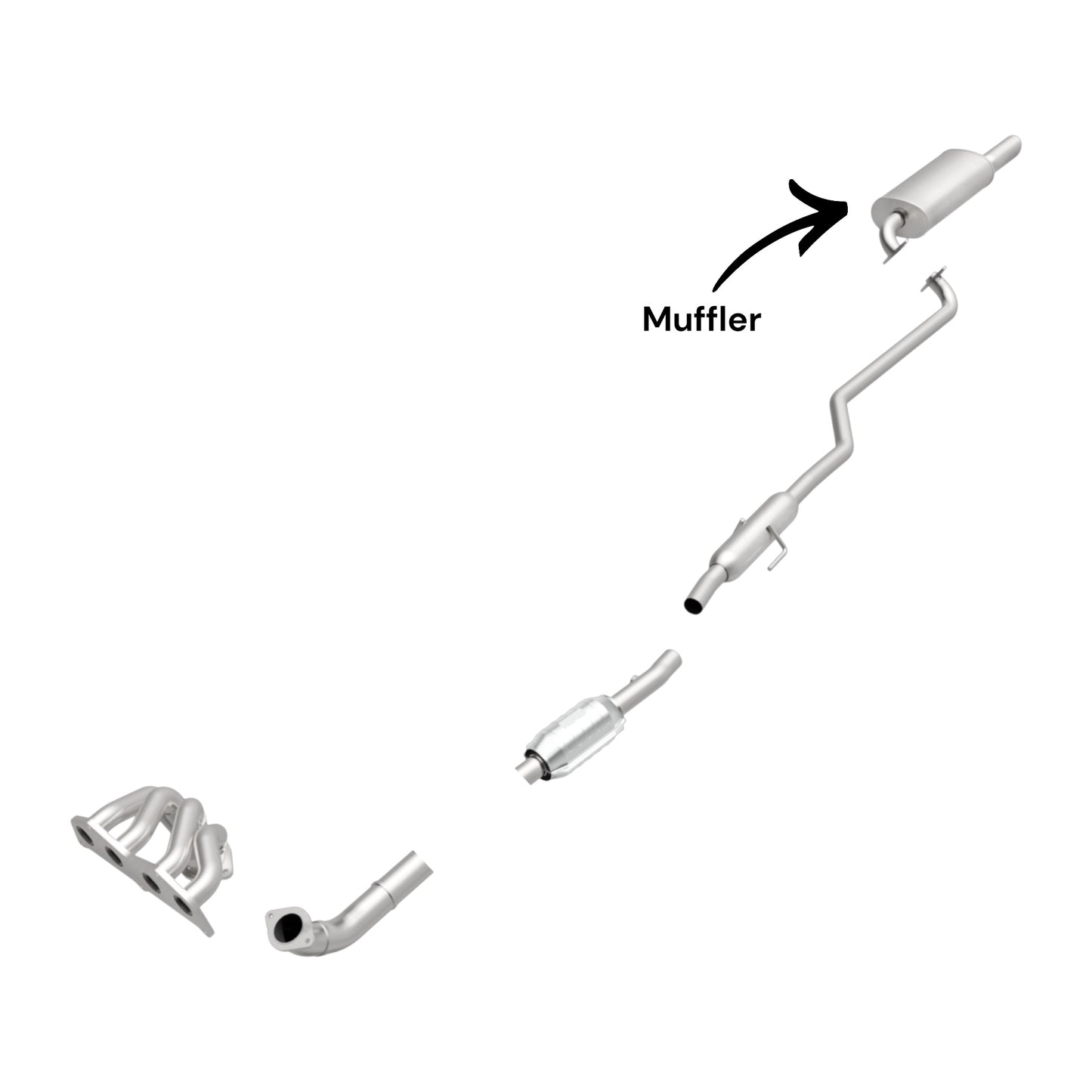 Chevrolet Prizm 1.8L (1998-2002) Muffler