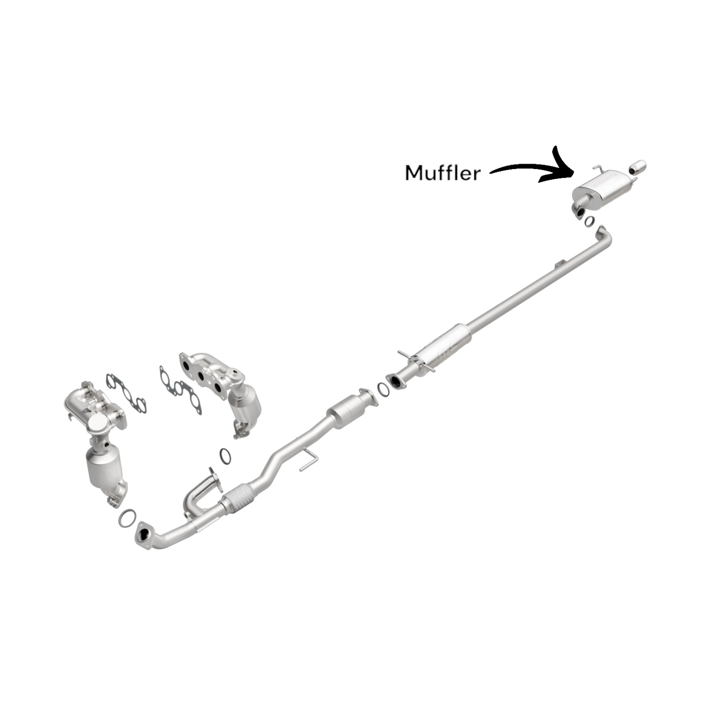 53377 - Lexus ES300 3.0L (2002-2003) Muffler