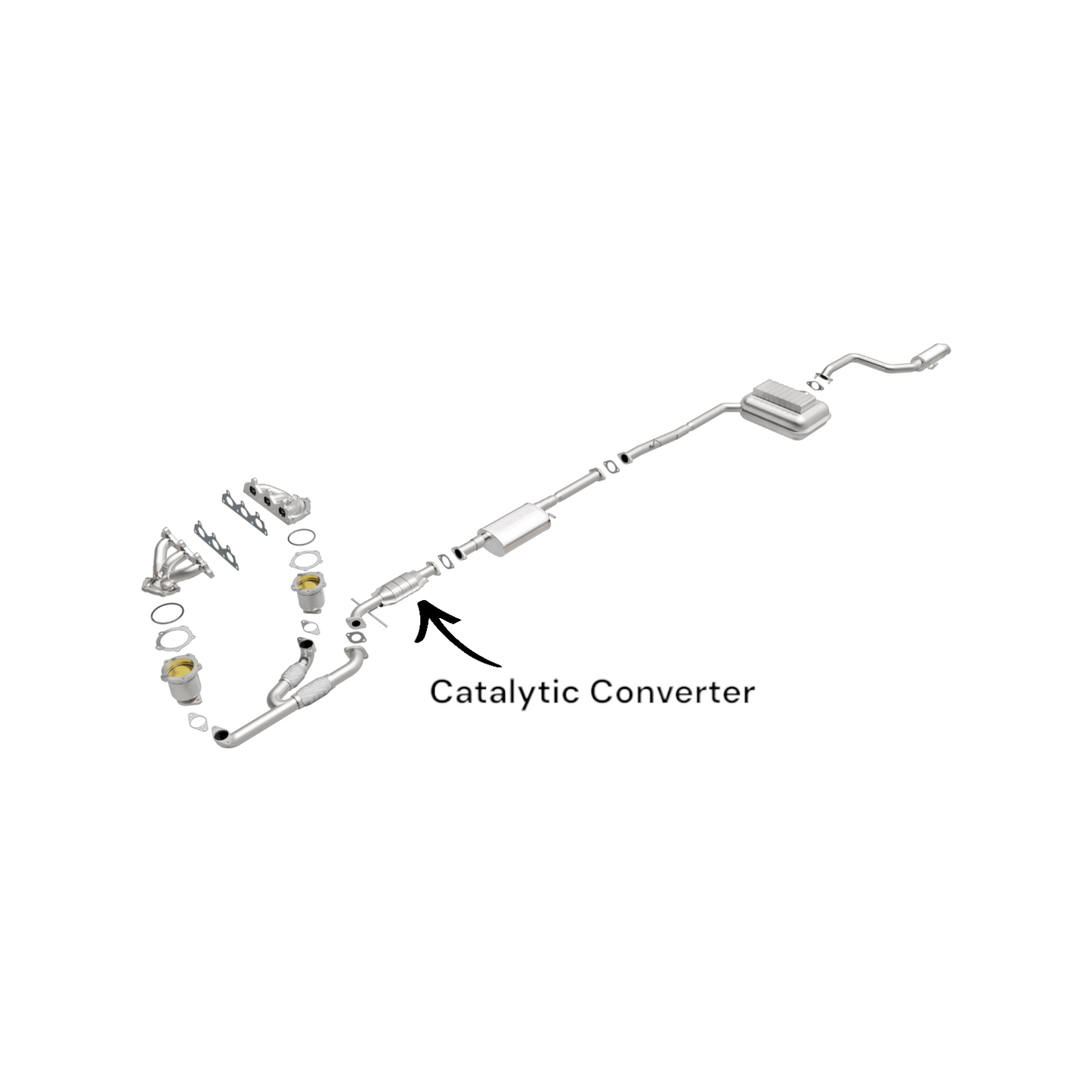 KIA Sedona 3.5L (2002-2005) Catalytic Converter