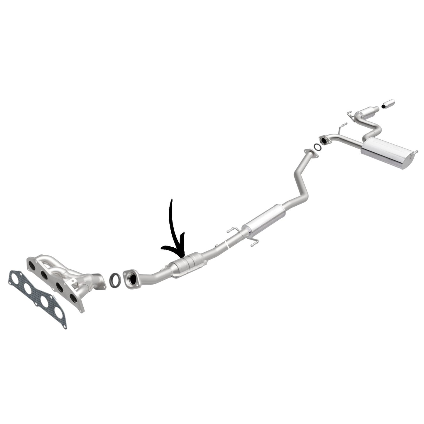 Toyota Celica GT 1.8L (2000-2005) V4 Catalytic Converter