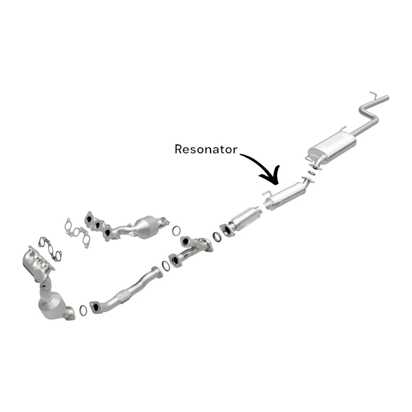 53606 - Toyota Sienna 3.3L (2004-2006) V6 & Toyota Sienna 3.5L (2007-2010) V6 AWD Resonator
