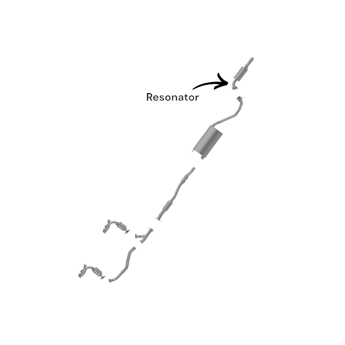 Lexus RX400H 3.3L (2006-2008) Resonator
