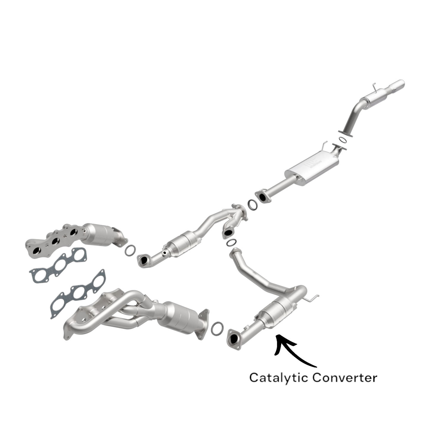 Toyota 4Runner 4.0L (2003-2009) V6 LEFT Catalytic Converter