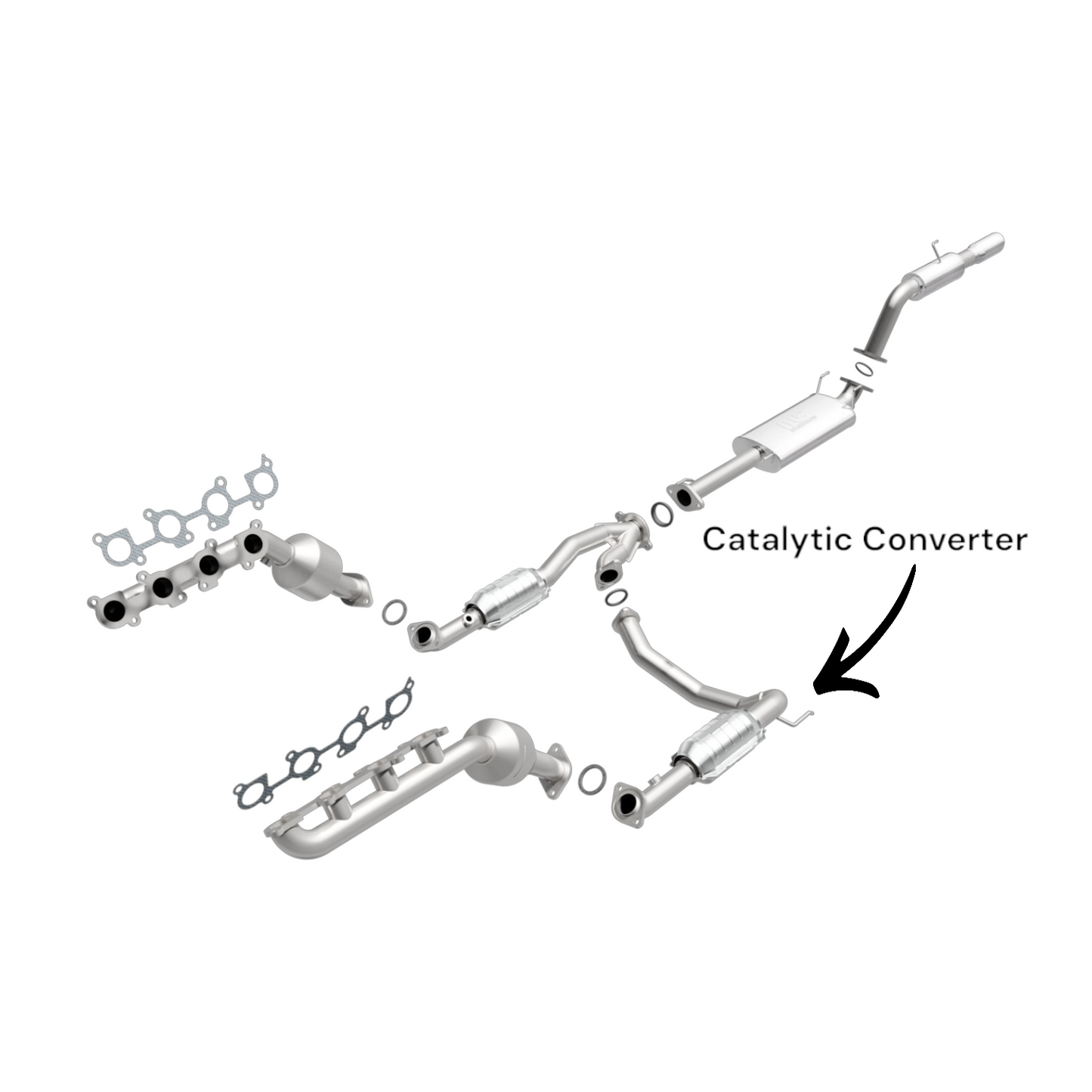 Toyota 4Runner 4.7L (2005-2009) LEFT Catalytic Converter