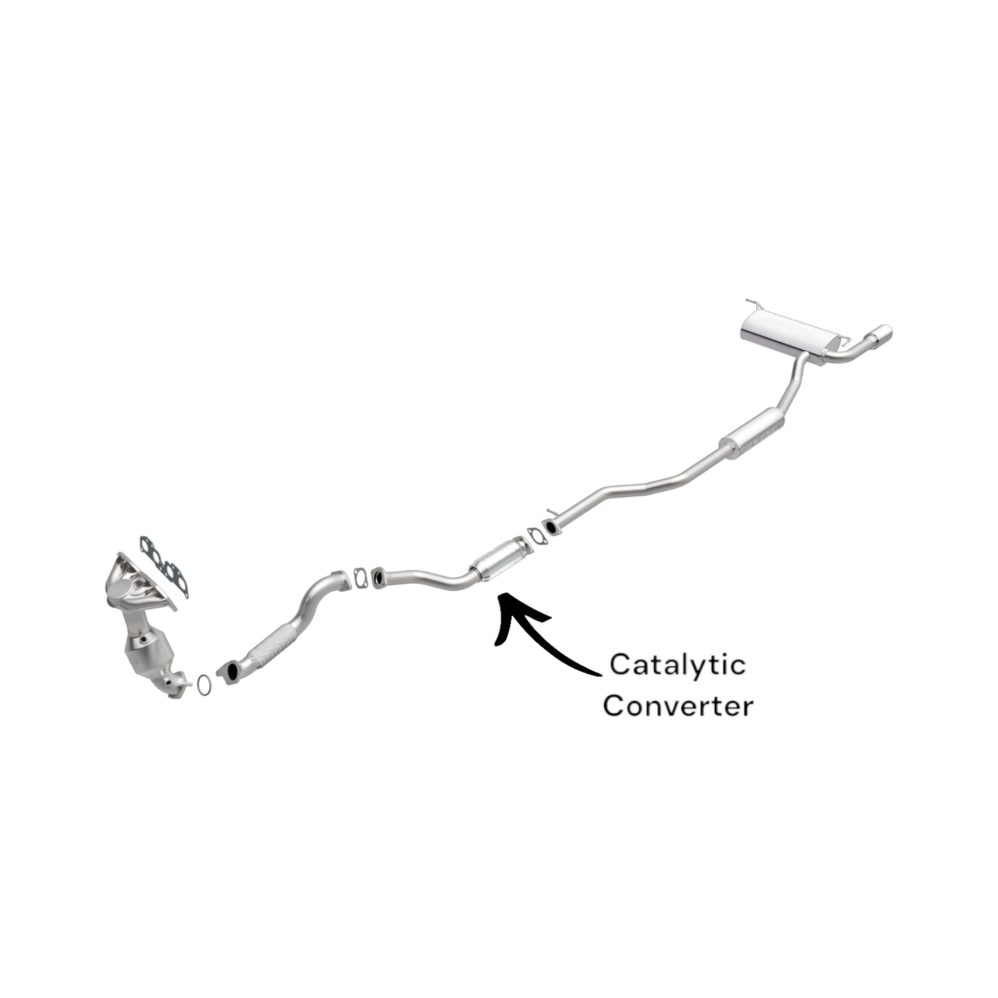 53827 - Nissan Rogue Select 2.5L (2014 & 2015) V4 Catalytic Converter