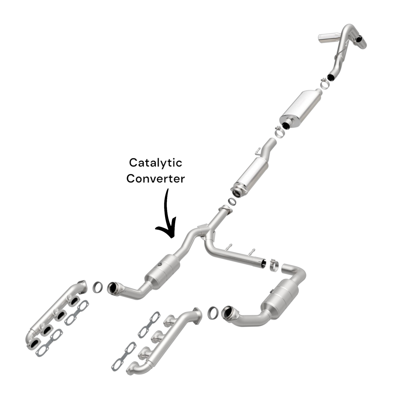 Ford F-150 5.0L 2011-2014 Catalytic Converter (Only for California Emissions)