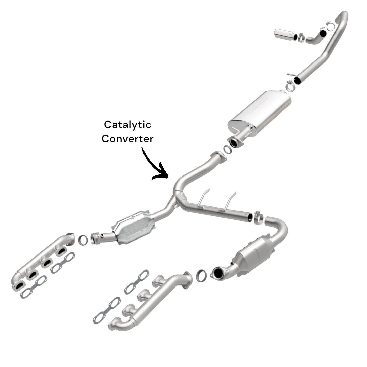 Convertisseur catalytique pour Lincoln Navigator 5.4L 2009-2014 (uniquement pour les émissions californiennes)