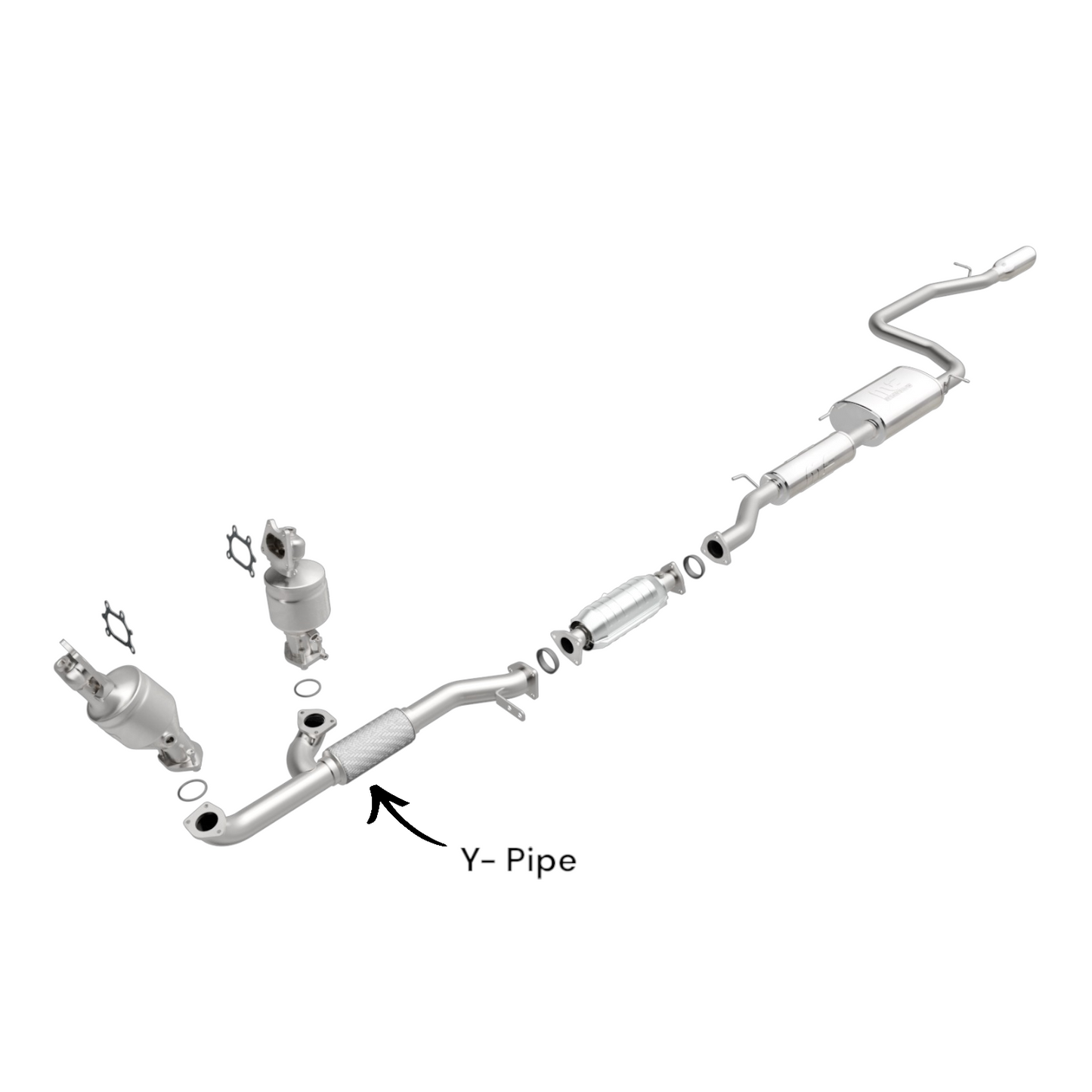 Honda Odyssey 3.5L (2011-2013) V6 Front Flex Y Pipe