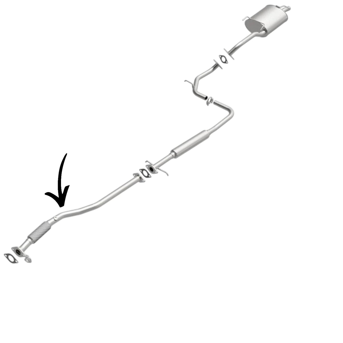 Hyundai Accent 1.5L (2000-2002) & 1.6L (2001-2005) Front Flex Pipe