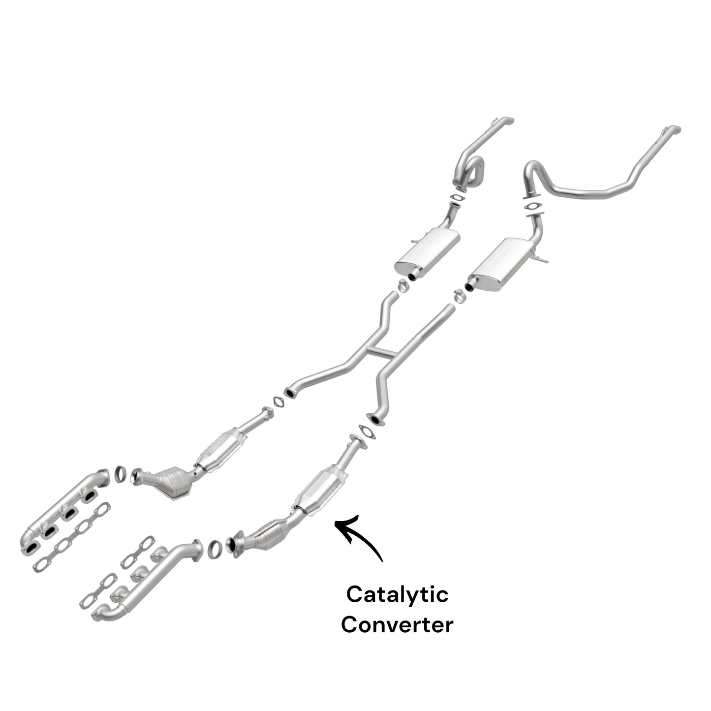 Lincoln Town Car 4.6L (2003-2011) Left Catalytic Converter