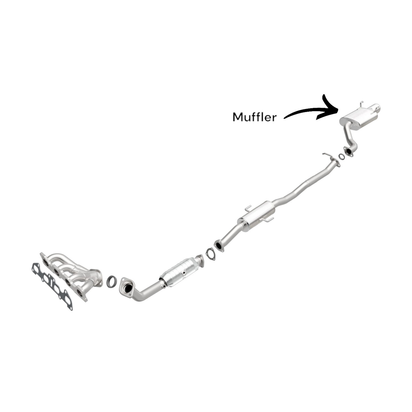 Honda CR-V 2.4L (2002-2006) Muffler