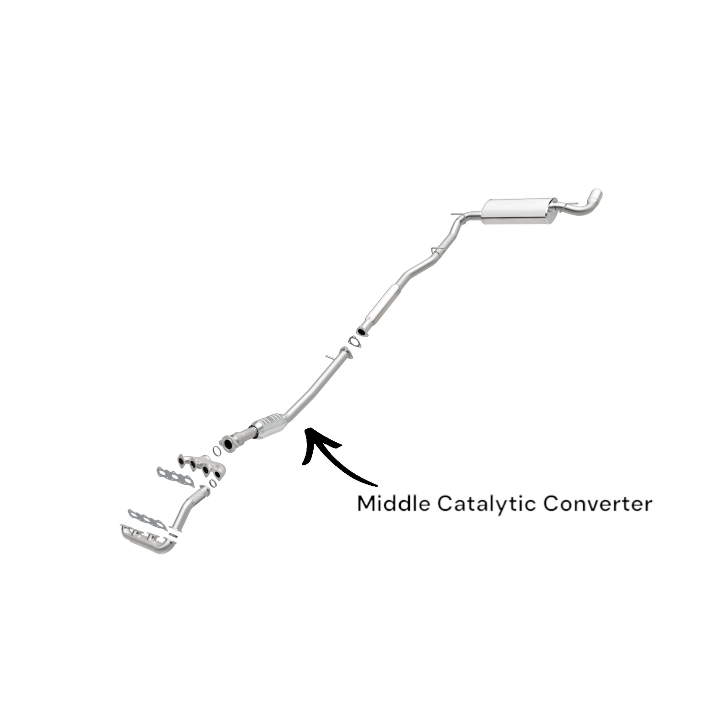 Pontiac Torrent 3.4L (2006-2009) Catalytic Converter