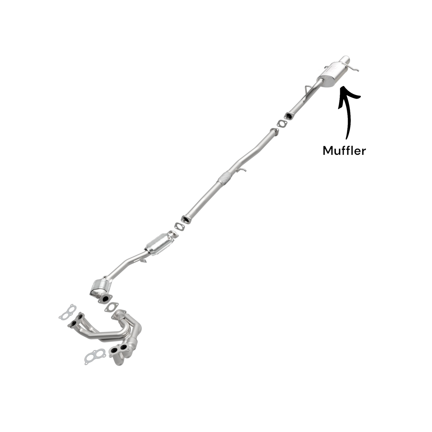 Saab 9-2X 2.5L (2005) Muffler