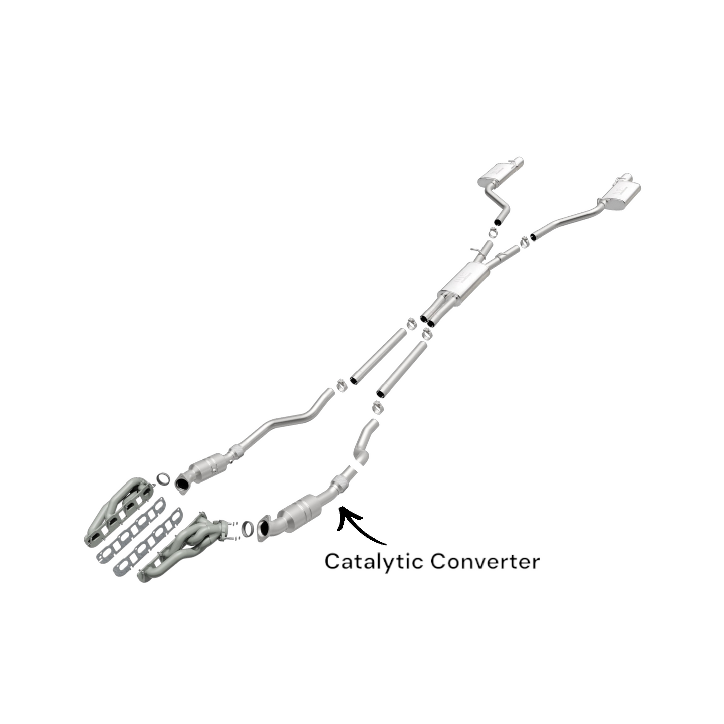 Dodge Charger 5.7L (2006-2018) RWD Driver Side Catalytic Converter