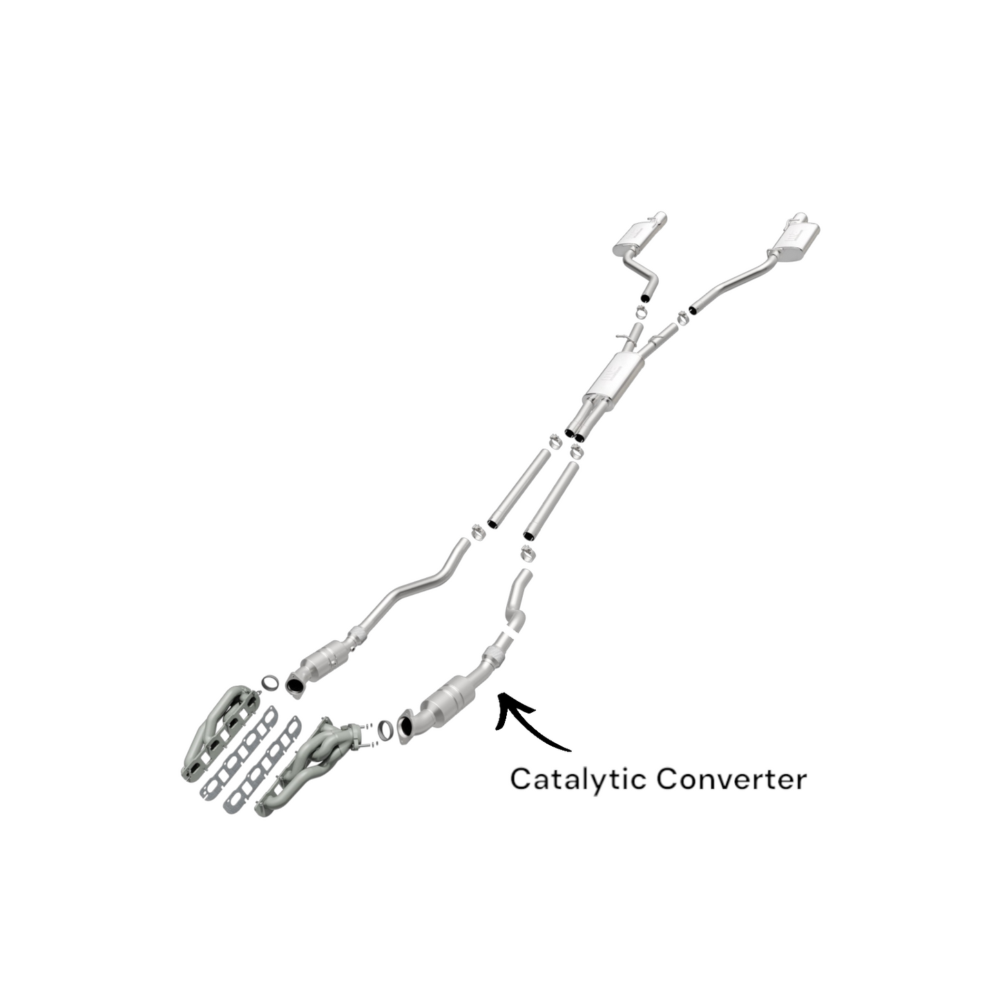 Dodge Charger 5.7L (2009) AWD Driver Side Catalytic Converter