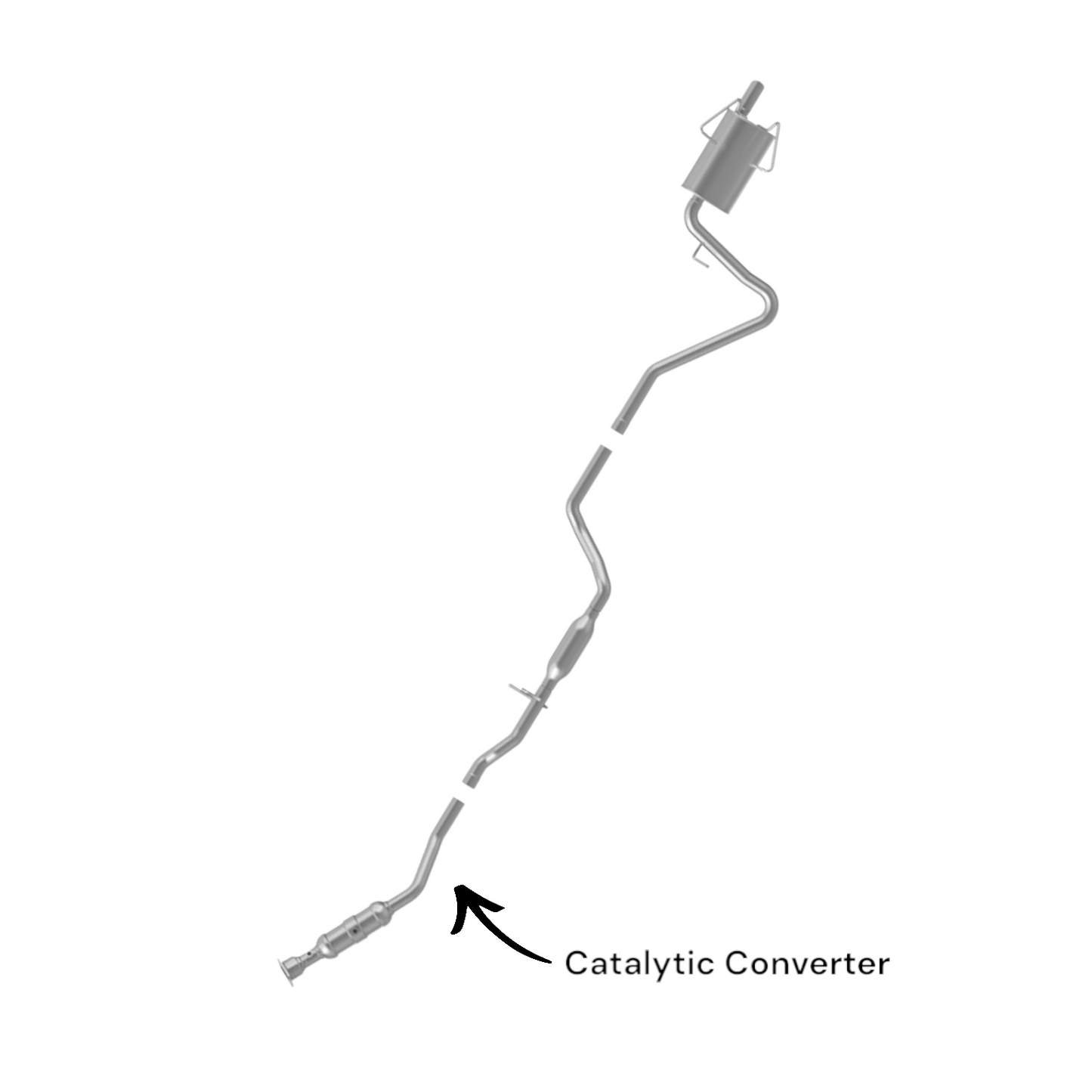 Dodge Journey 2.4L (2009-2018) Catalytic Converter