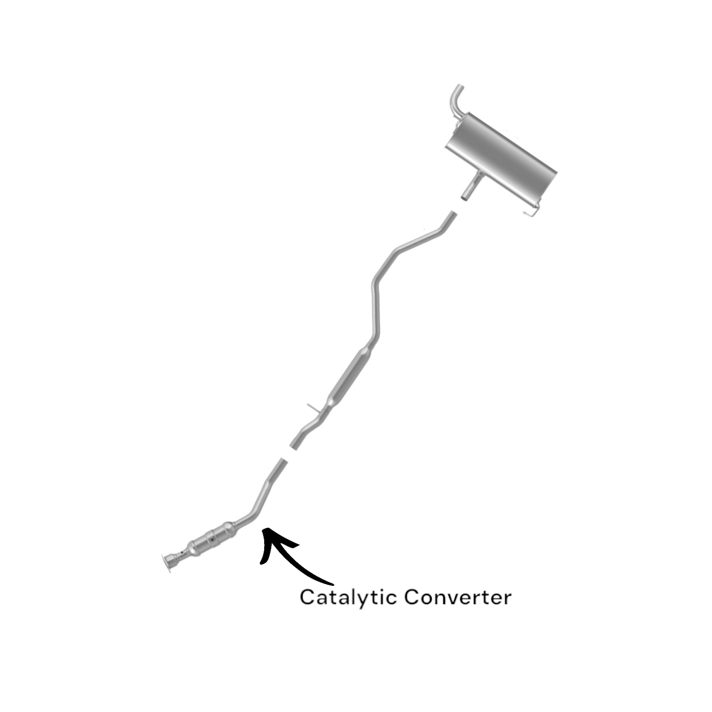 Jeep Patriot 2.0L (2007-2017) Catalytic Converter