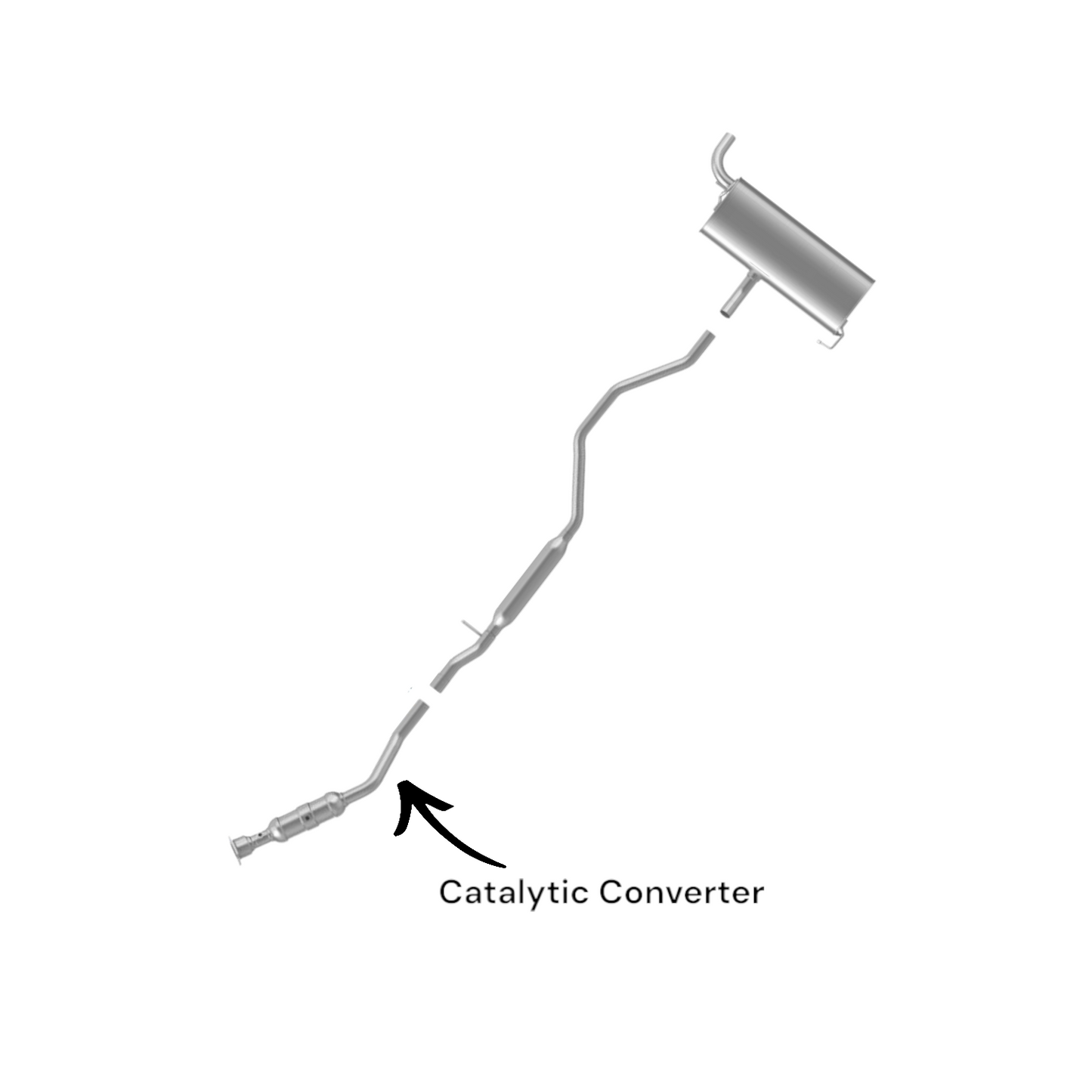 Jeep Compass 2.0L (2007-2017) Catalytic Converter