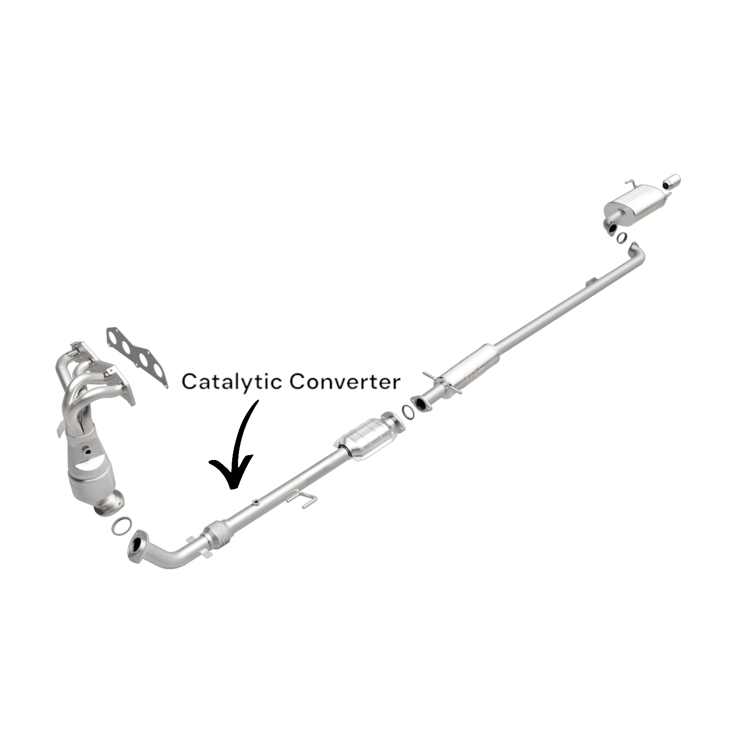 Toyota Solara 2.4L (2006-2008) Catalytic Converter