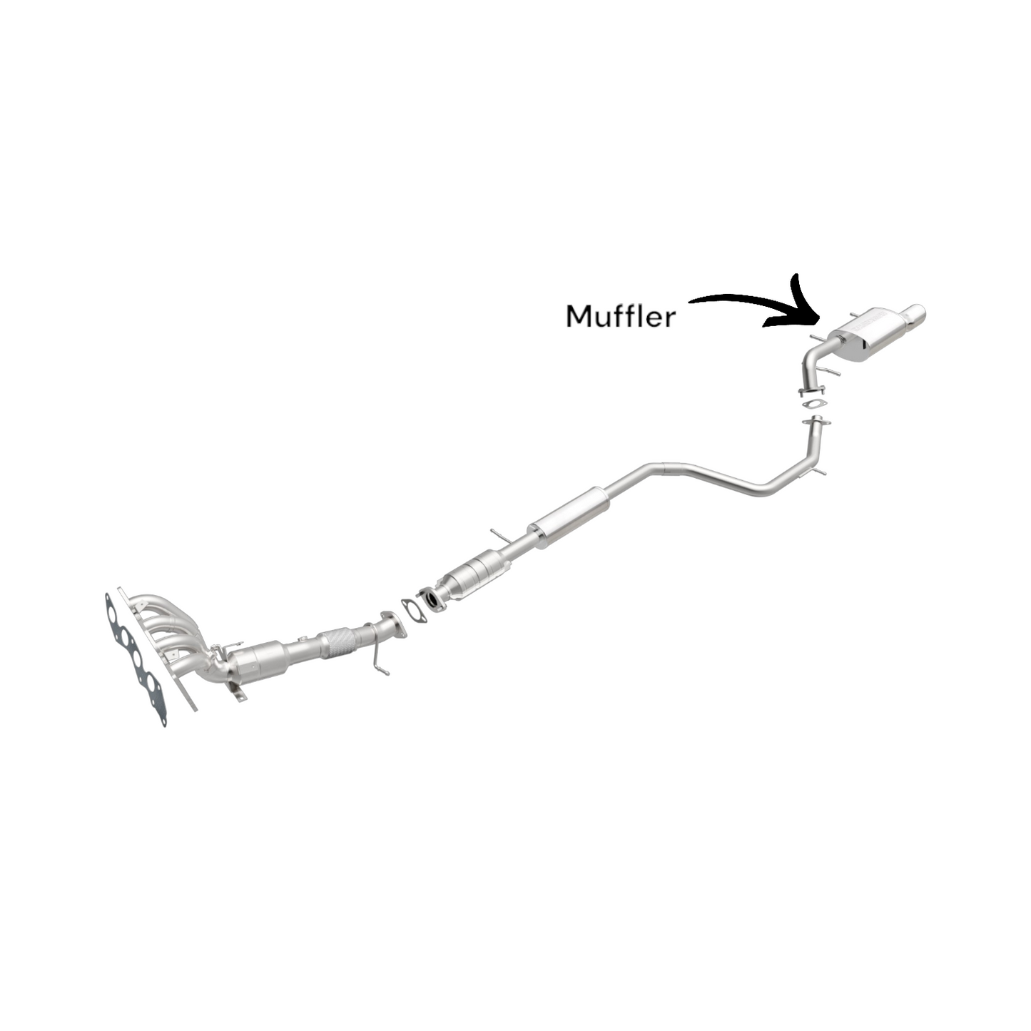 Mazda 5 2.3L (2006-2010) Muffler