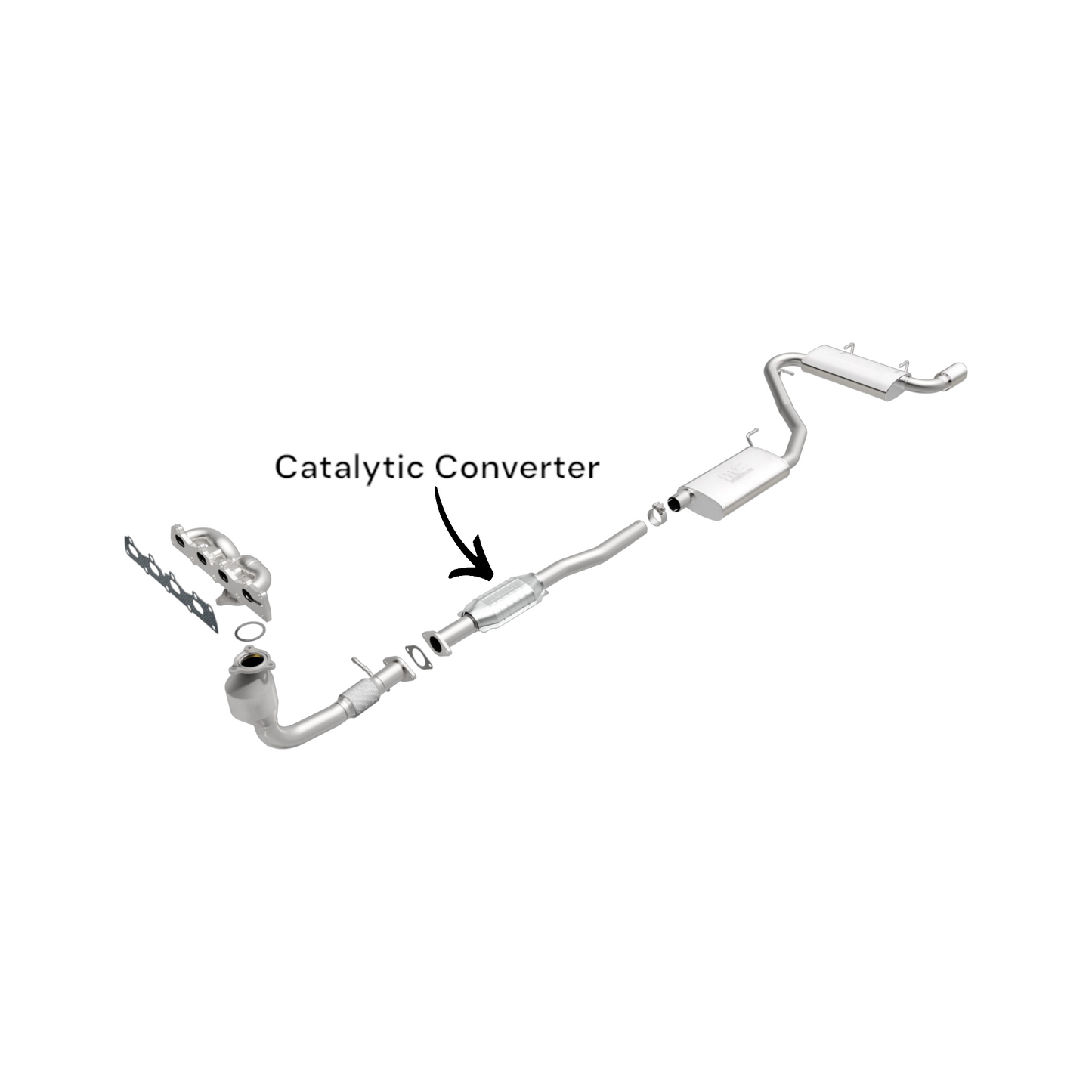 Chevrolet Equinox 2.4L (2010-2017) Catalytic Converter