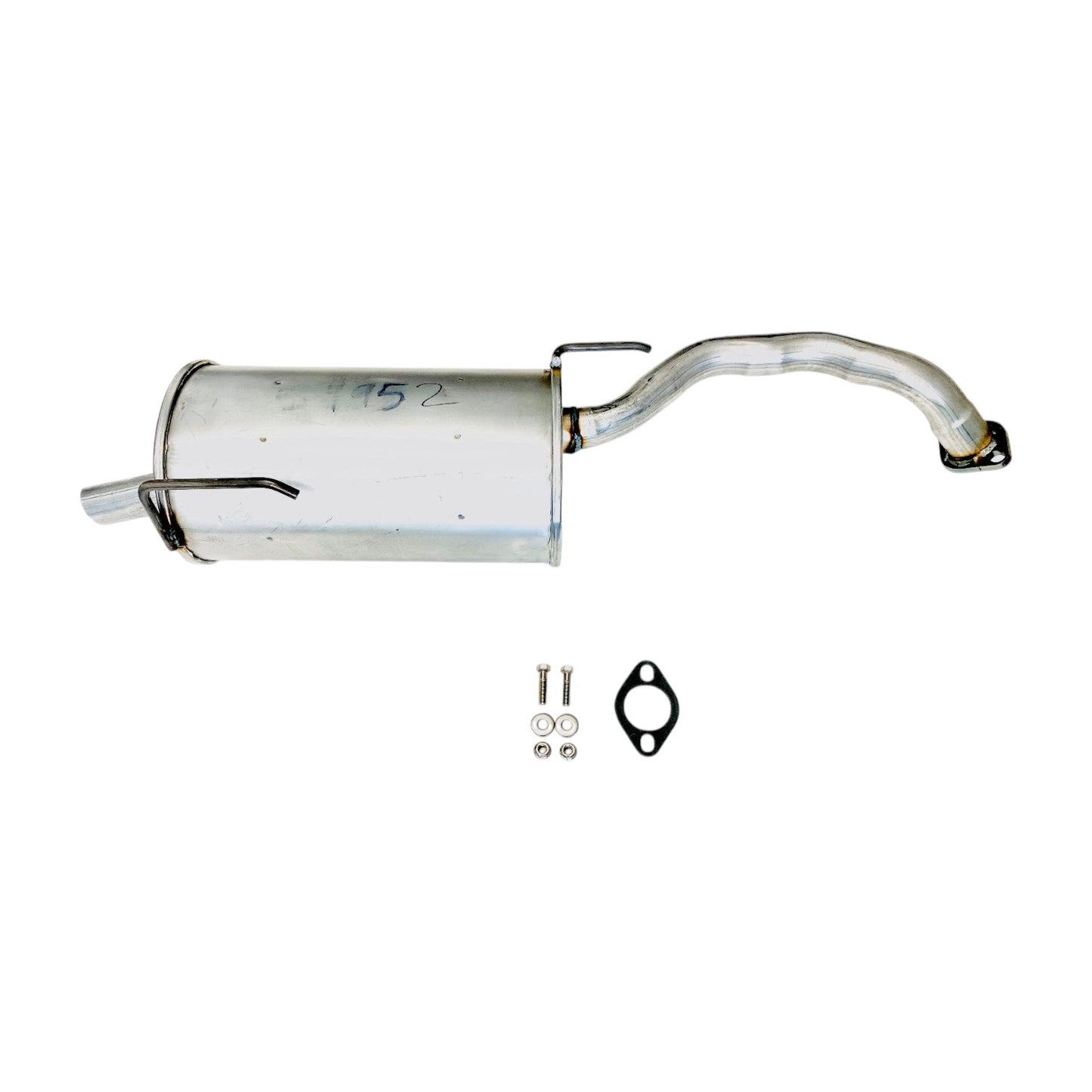 54952 - Nissan Versa Note (Hatchback) 1.6L (2014, 2015, 2016, 2017) Muffler & Resonator Set