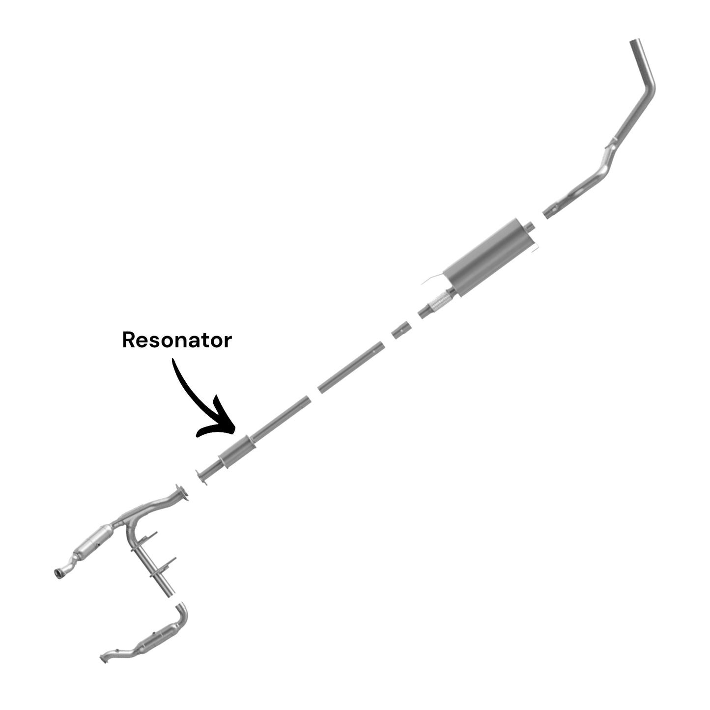 Ford F-150 2.7L (2015-2020) (Turbo) Resonator