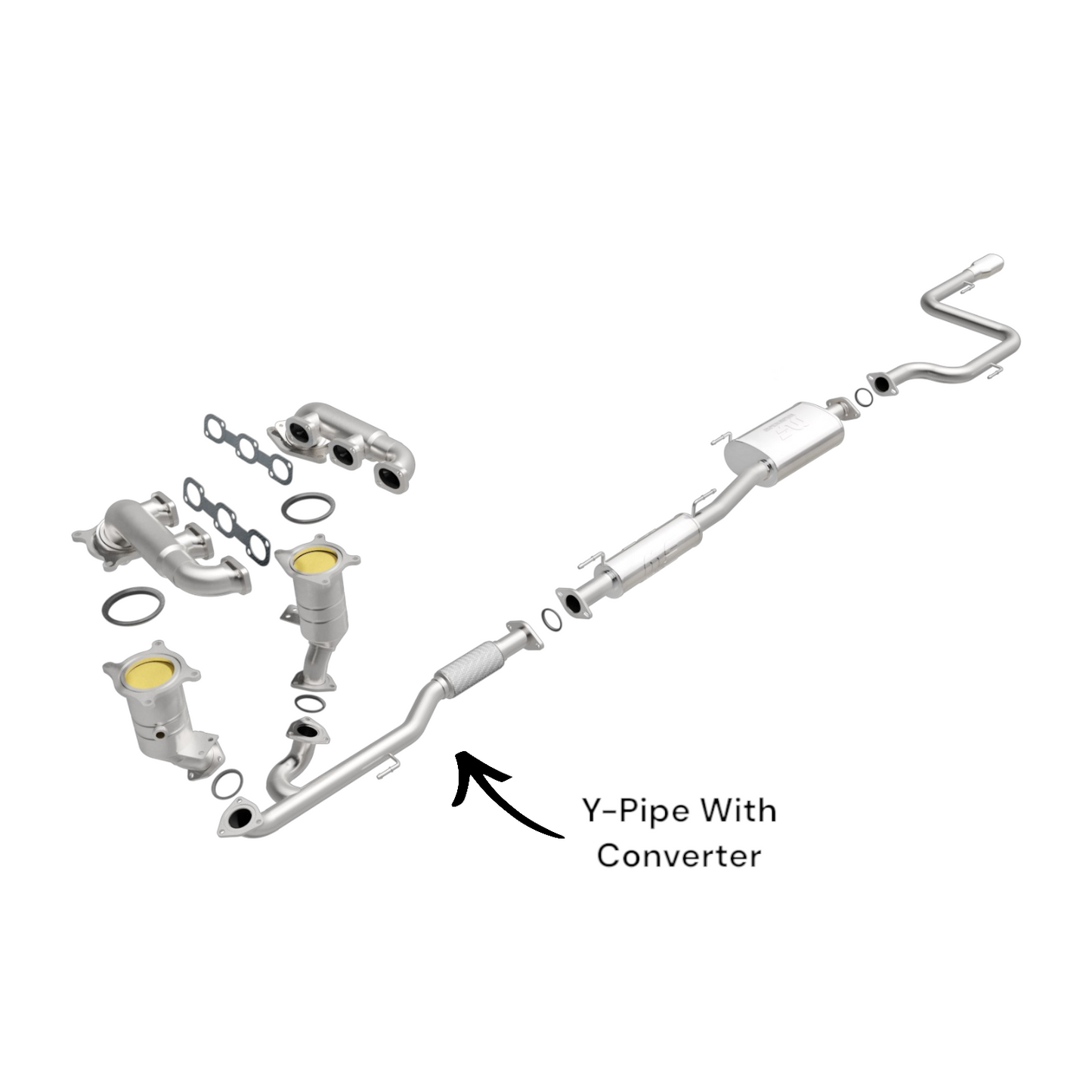 Infiniti JX35 3.5L (2013) Y-Pipe with Catalytic Converter