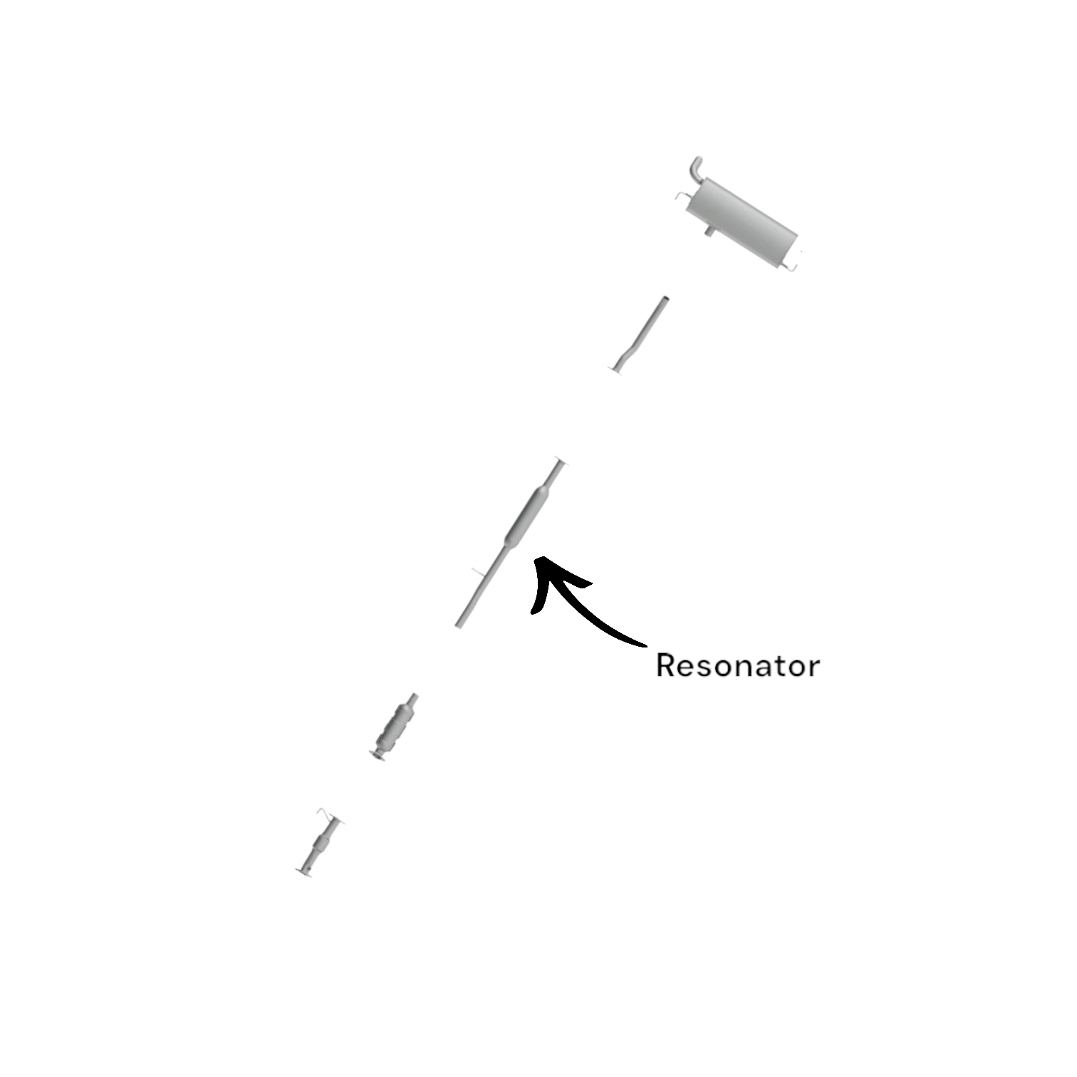 Hyundai Tucson 2.0L (2014-2015) Resonator