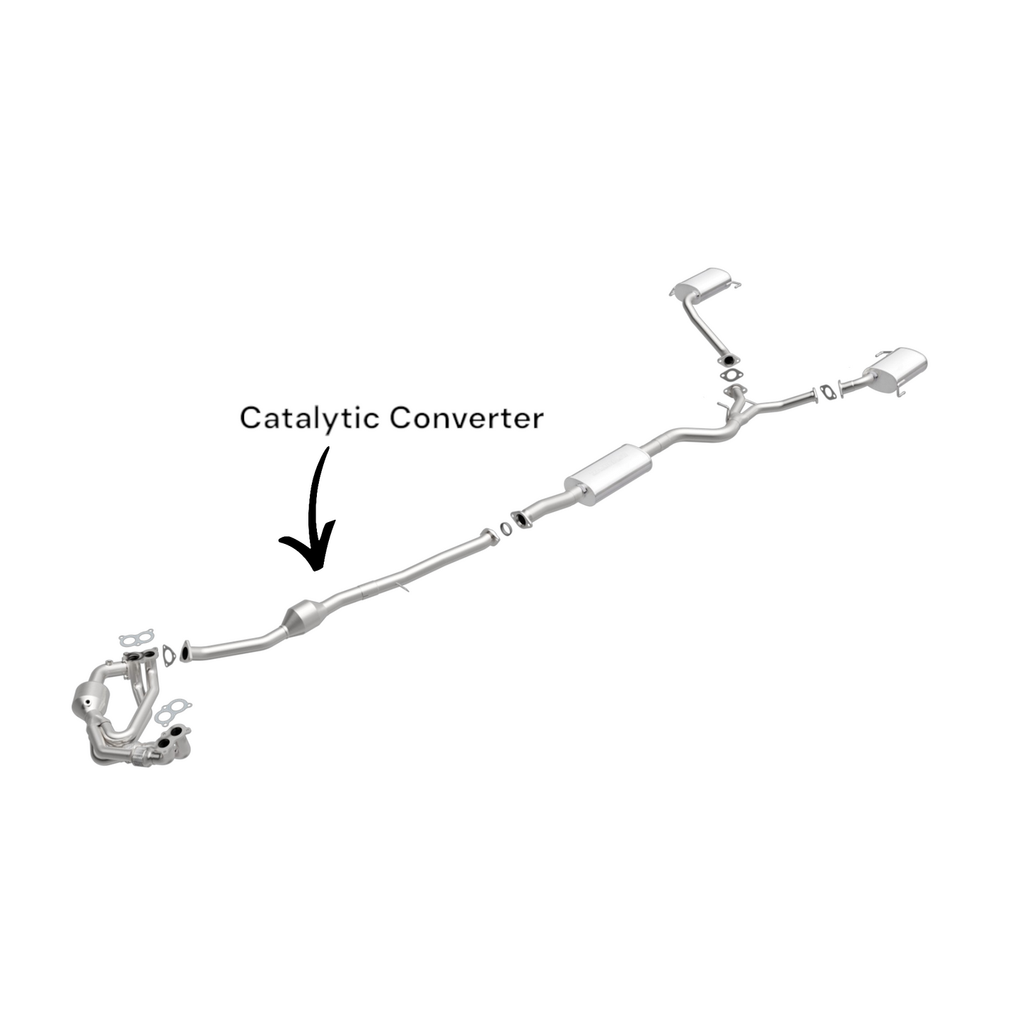 Subaru Forester 2.5L (2009, 2010) Catalytic Converter