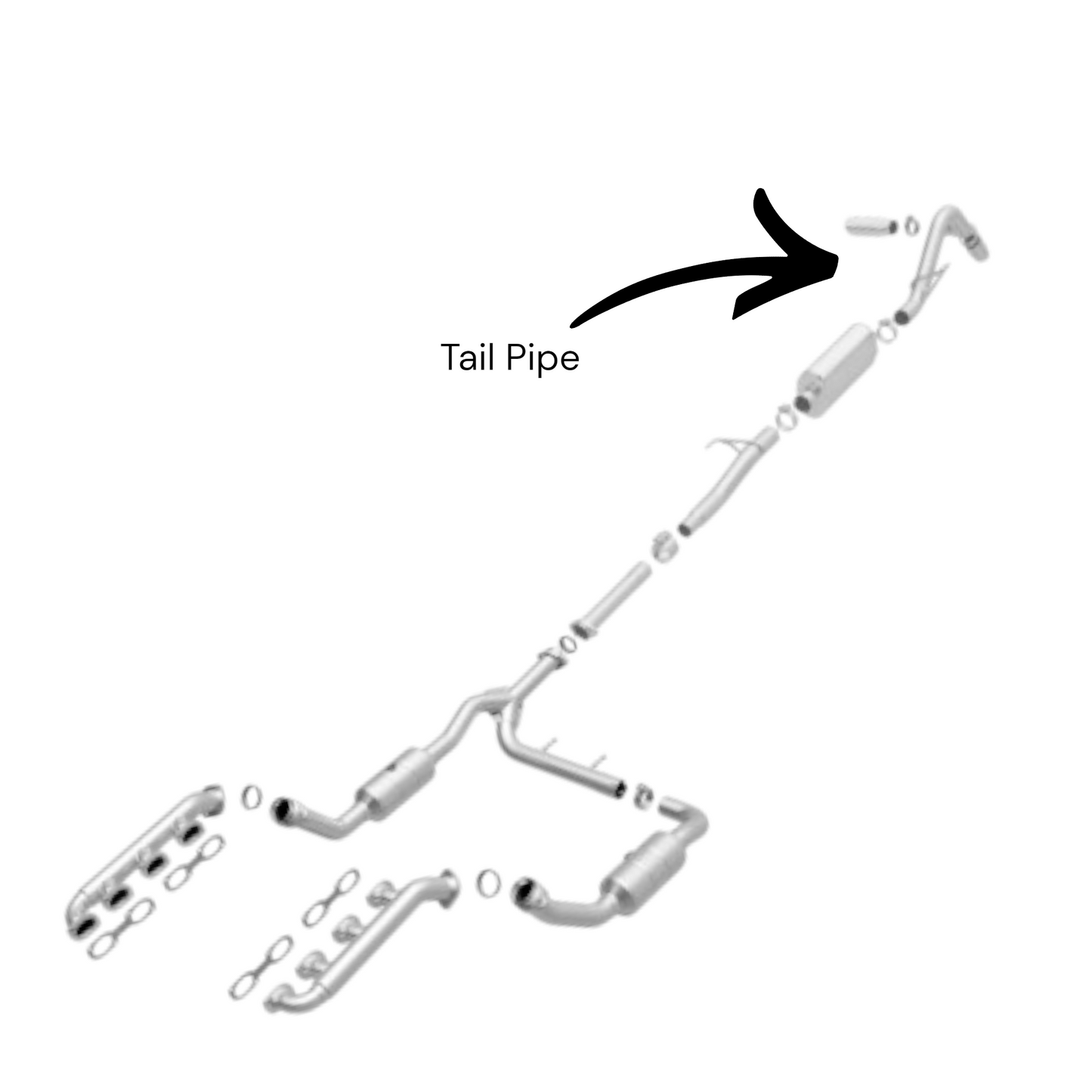 Ford F-150 4.6L & 5.4L 2009-2010 Tail Pipe