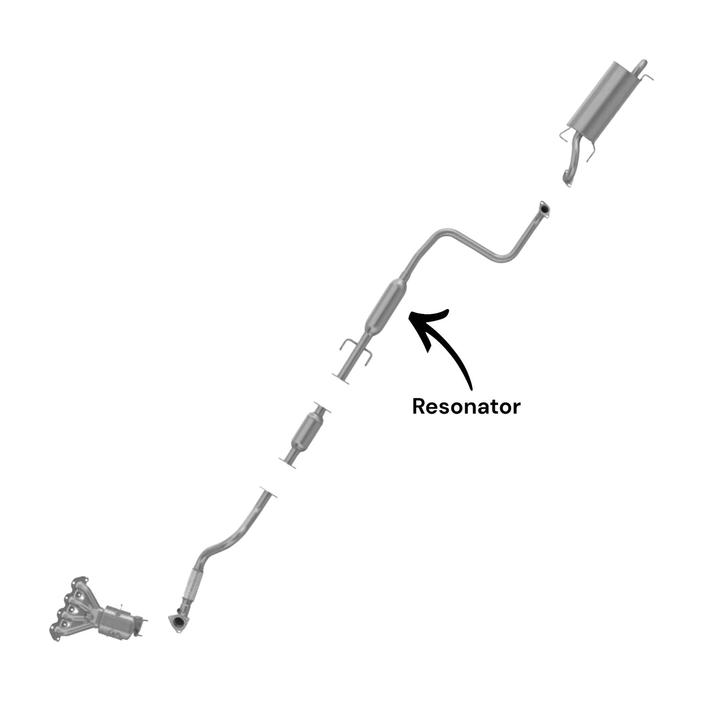 Chevrolet Aveo5 1.6L (2009-2011) Resonator