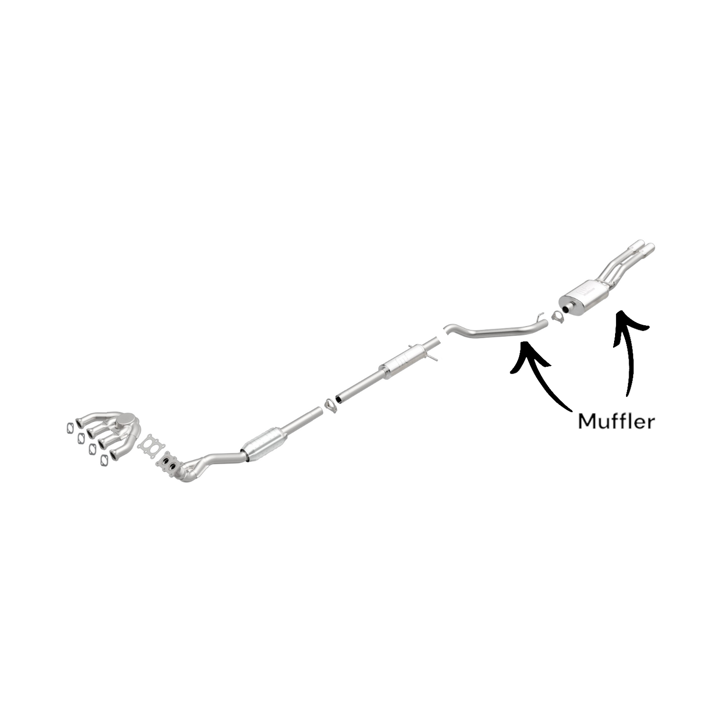 Volkswagen Golf 2.0L (1999-2006) Muffler