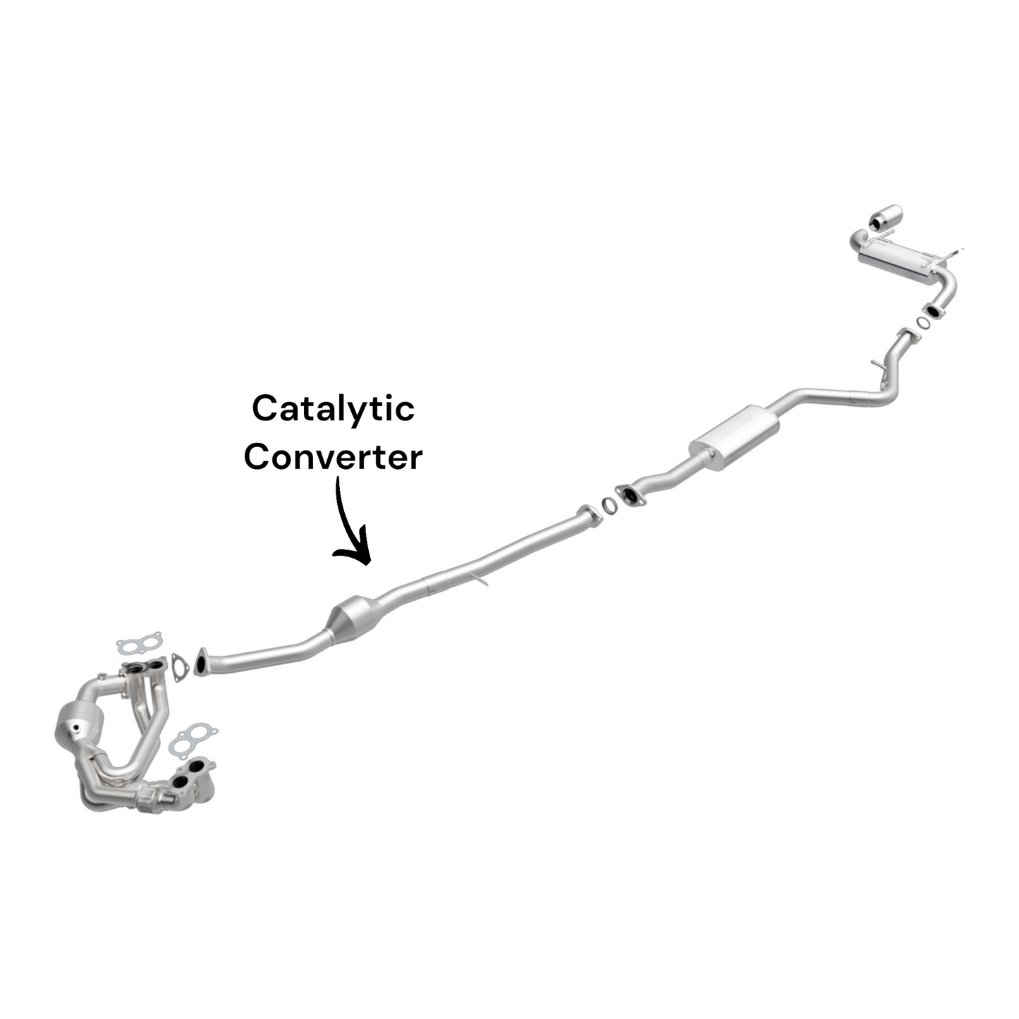 Subaru Crosstrex 2.0L (2016) (Non-Hybrid) Catalytic Converter
