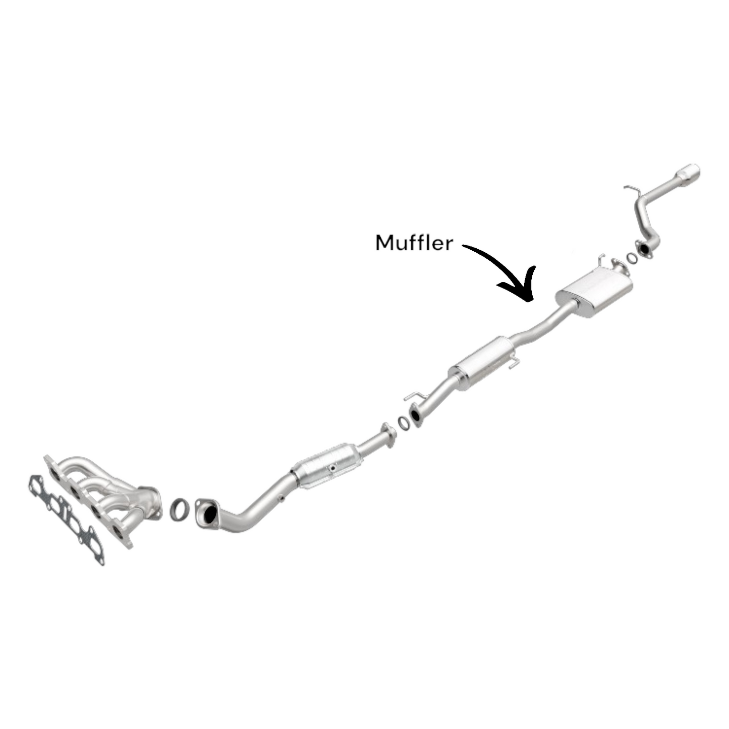 Honda Element 2.4L (2003-2011) Muffler