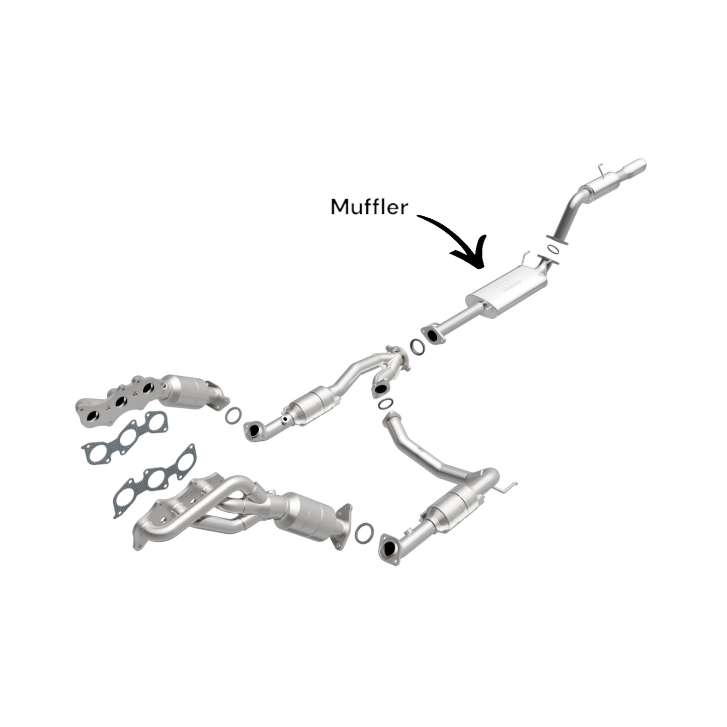 Toyota 4Runner 4.0L (2003-2022) V6 Muffler